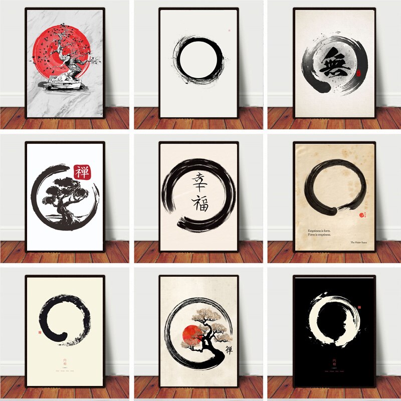 Home Decor Zen Style - Картина на холсте в японском стиле