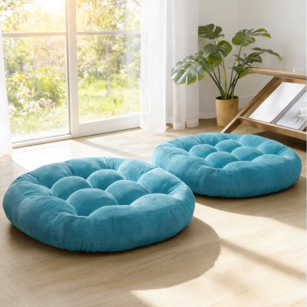 Home Decor Zen Style - Толстая большая круглая подушка, мягкая и