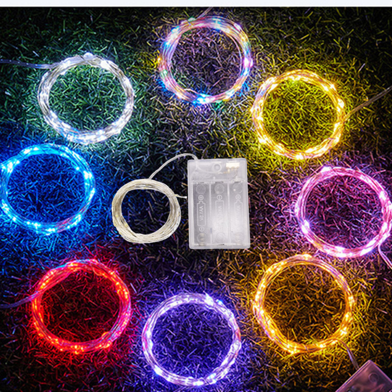 Fairy Lights Bedroom - Светодиодные гирлянды на батарейках для Рождества,