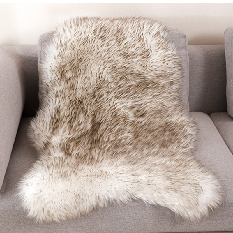 Cowhide Rug Faux - Мягкие Меховые коврики из искусственной овчины,