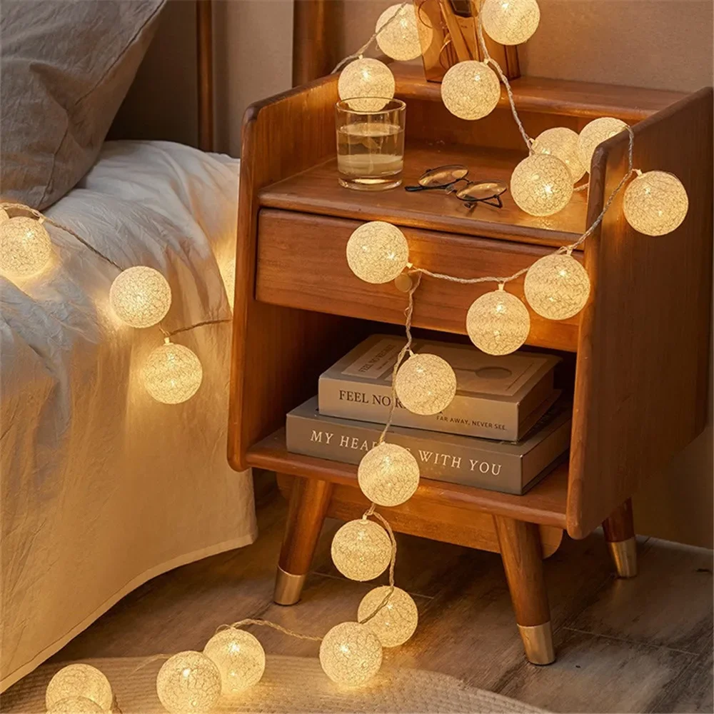 Fairy Lights Bedroom - Хэллоуин, хлопковые гирлянды, шары, гирлянды, рождественские