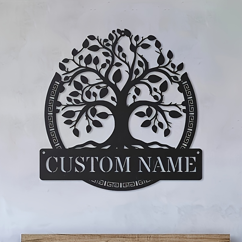 Home Decor Tree - Металлическое настенное панно «Древо жизни» на