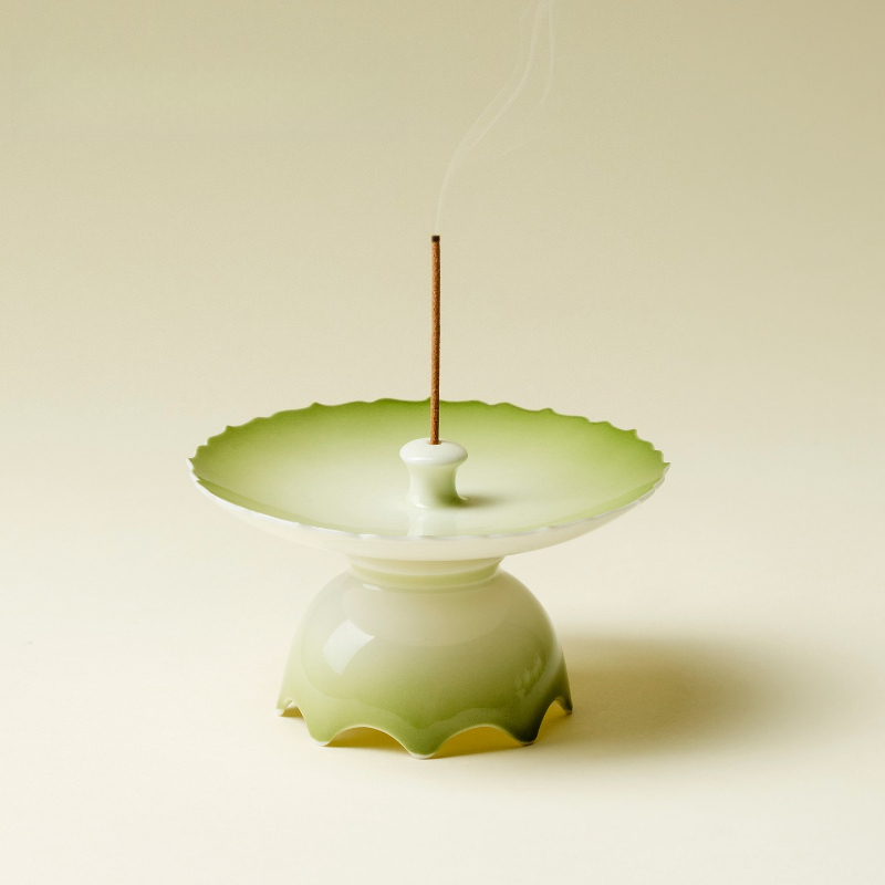 Home Decor Zen Style - Керамическая подставка для благовоний Ru Ye