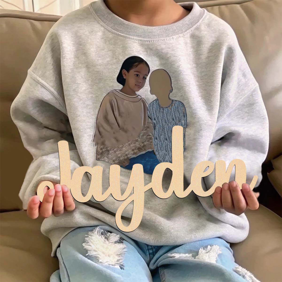 Home Decor Examples - 1 шт., мультяшный jayden, например, деревянная