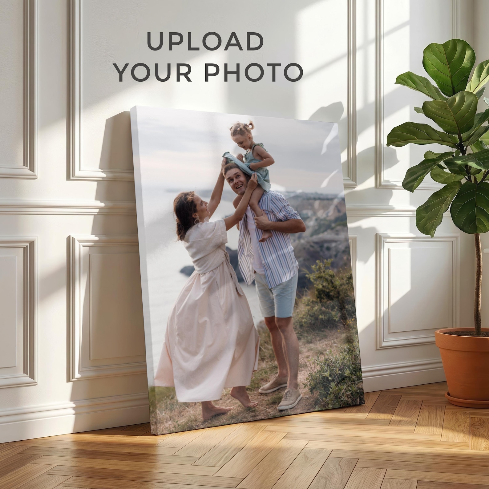 Home Decor Furniture - Персонализированный фотохолст, Настенный декор с семейным