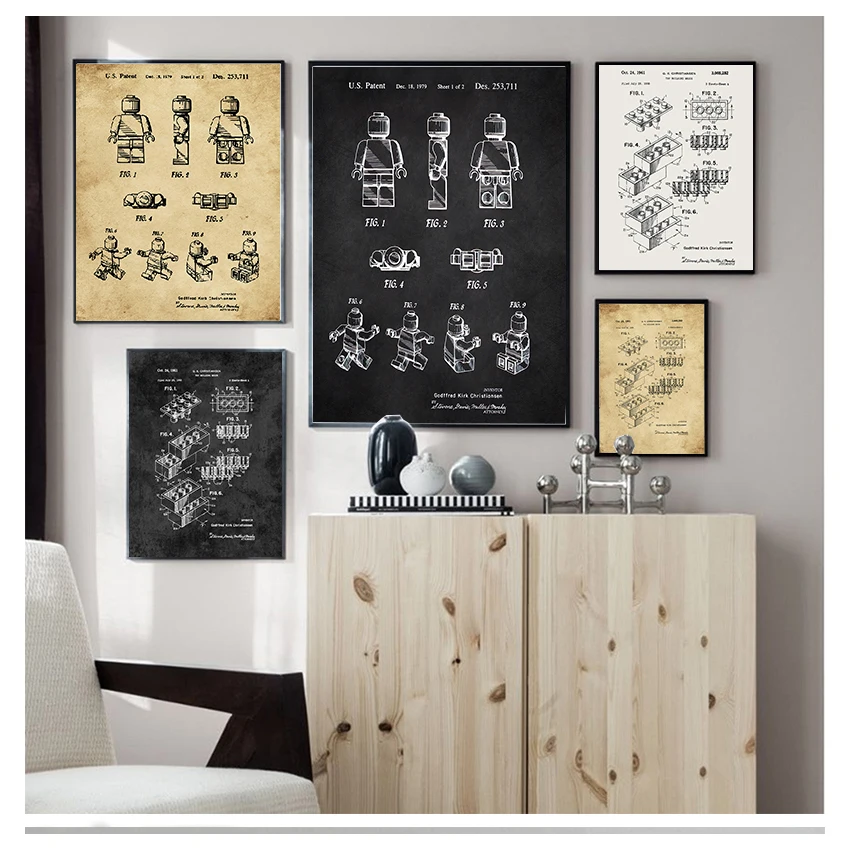 Home Decor Ikea - Скандинавская простая Ретро Настенная картина, креативные