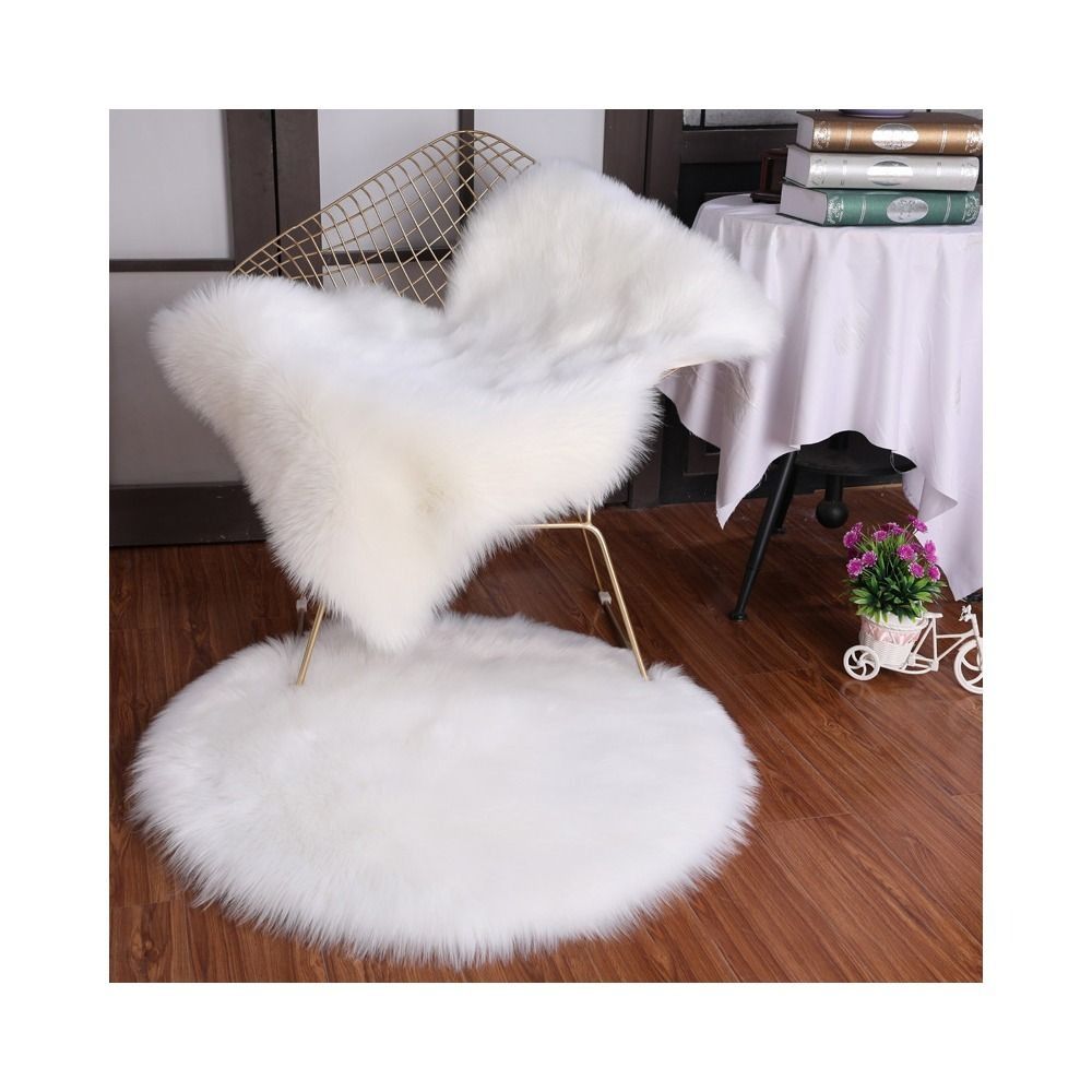 Cowhide Rug Faux - Имитация шерстяного ковра с длинным ворсом,