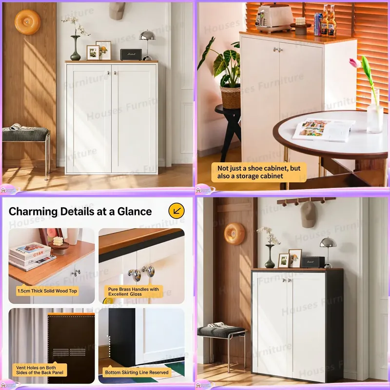 Home Decor Furniture - Современный шкаф для обуви с регулируемыми