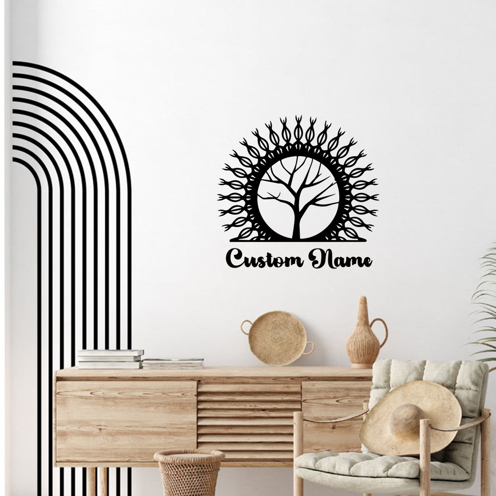 Home Decor Tree - 1 шт. Креативная наклейка на стену