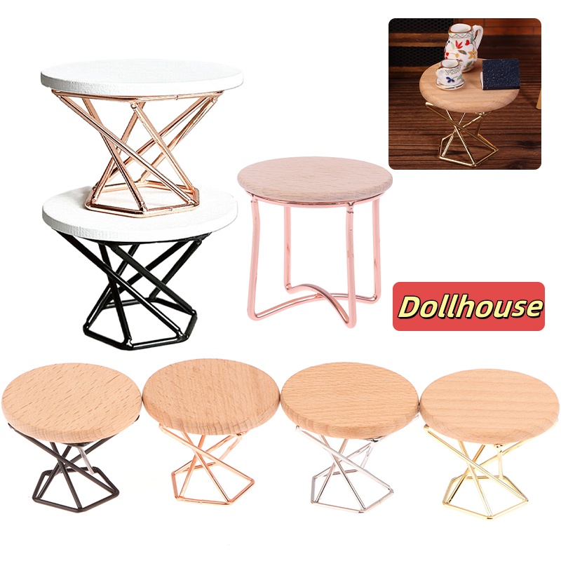 Home Decor Furniture - 1/12 кукольный домик, имитация журнального столика,