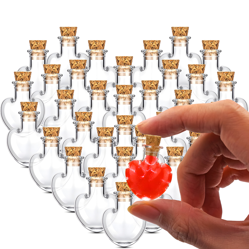 Terrarium Glass Bottle - 10 шт. 22x26 мм стеклянные бутылки