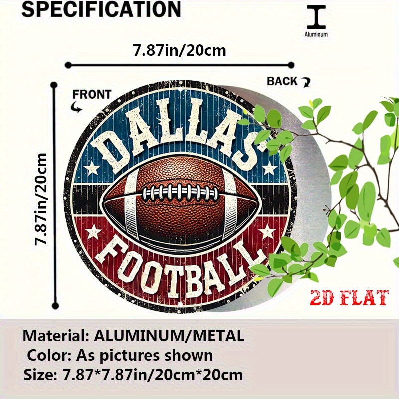 2D Flat, 1 шт. круглая алюмини – обзор и цена Home Decor Dallas
