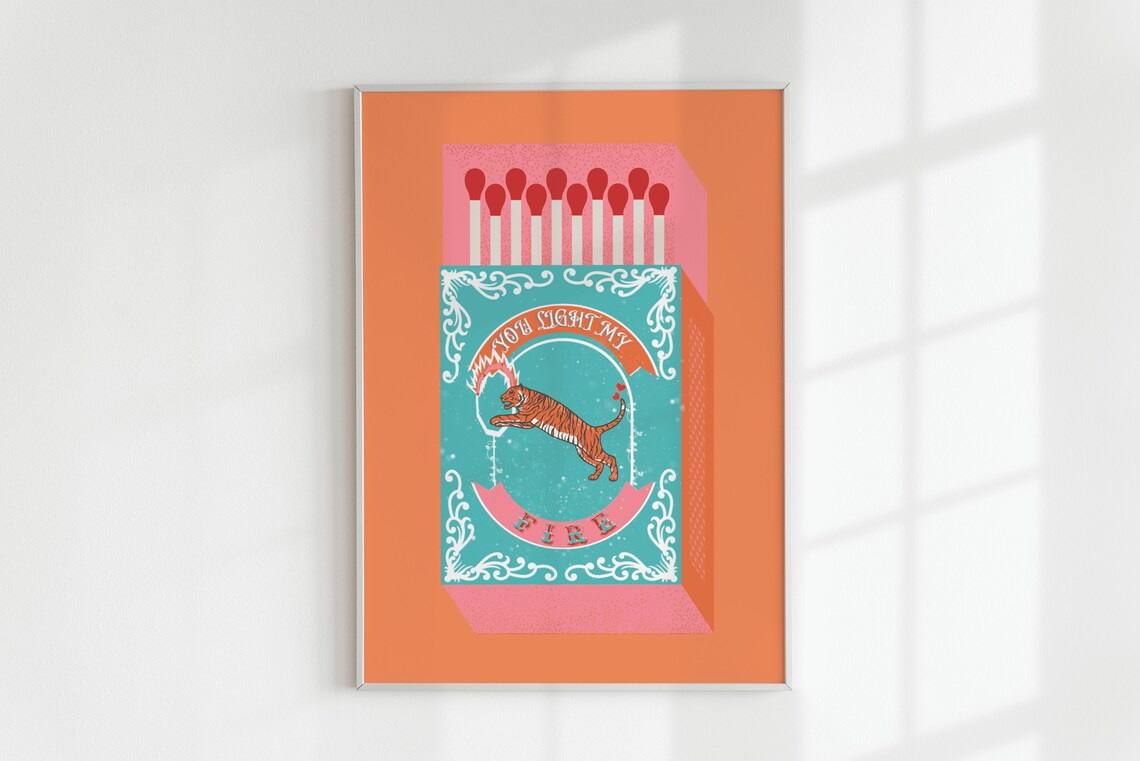 You Light My Fire Orange Match – обзор и цена Home Decor Orange