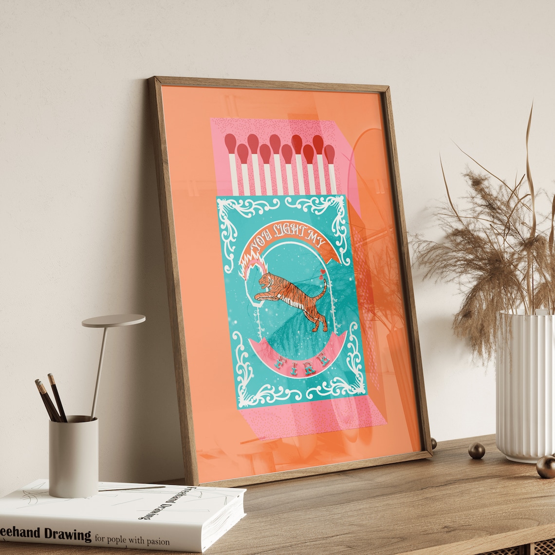You Light My Fire Orange Match – обзор и цена Home Decor Orange