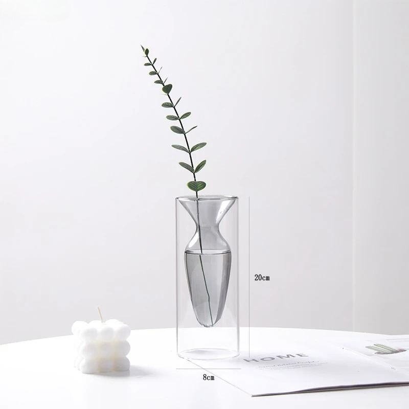 Красочная двухслойная стеклянн – обзор и цена Terrarium Glass Bottle