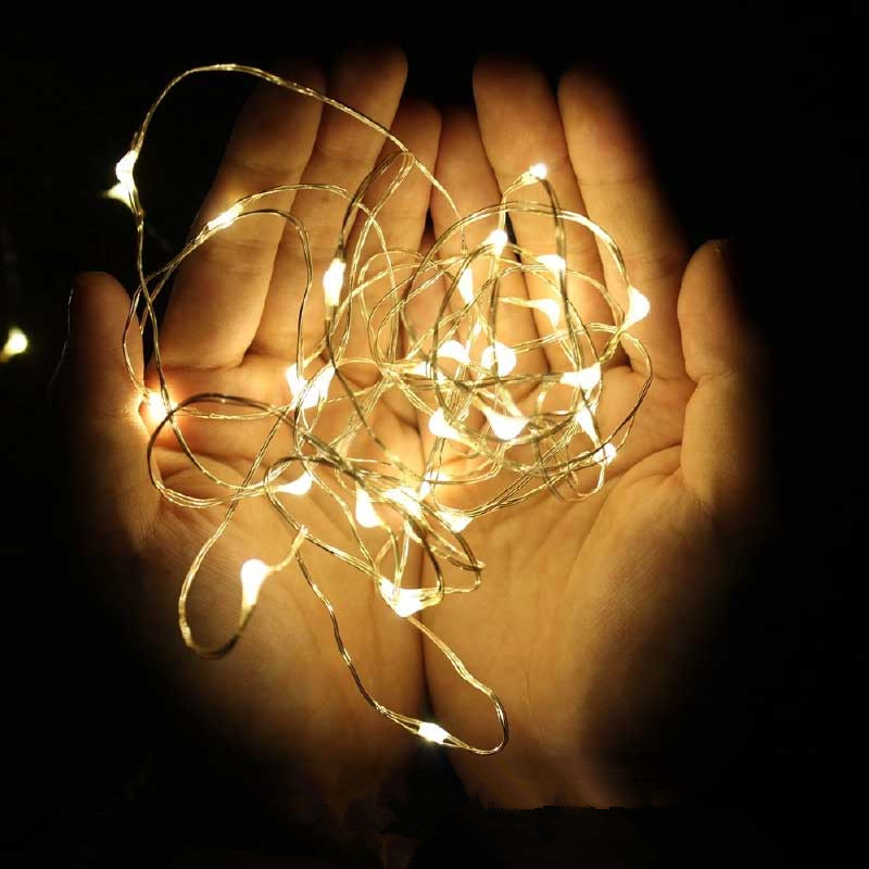 Светодиодные гирлянды на батар – обзор и цена Fairy Lights Bedroom