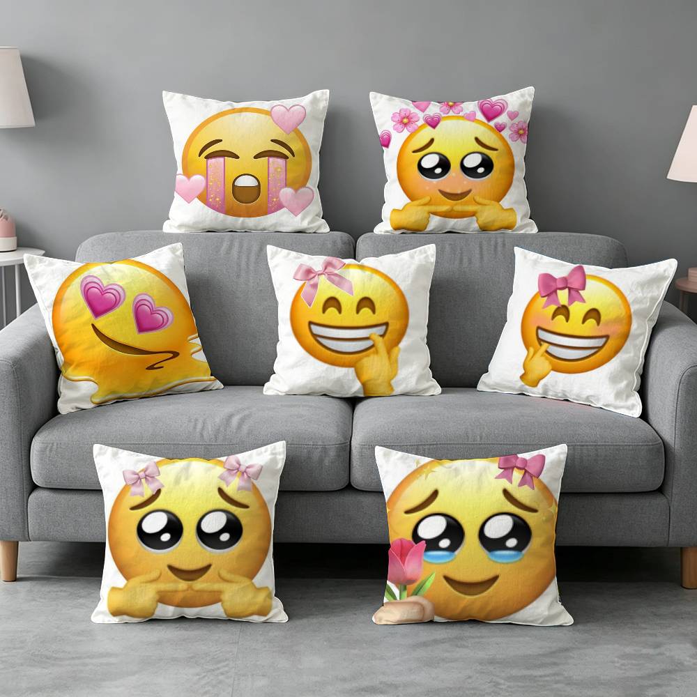 Наволочка с эмодзи Spring-G, м – обзор и цена Home Decor Emoji