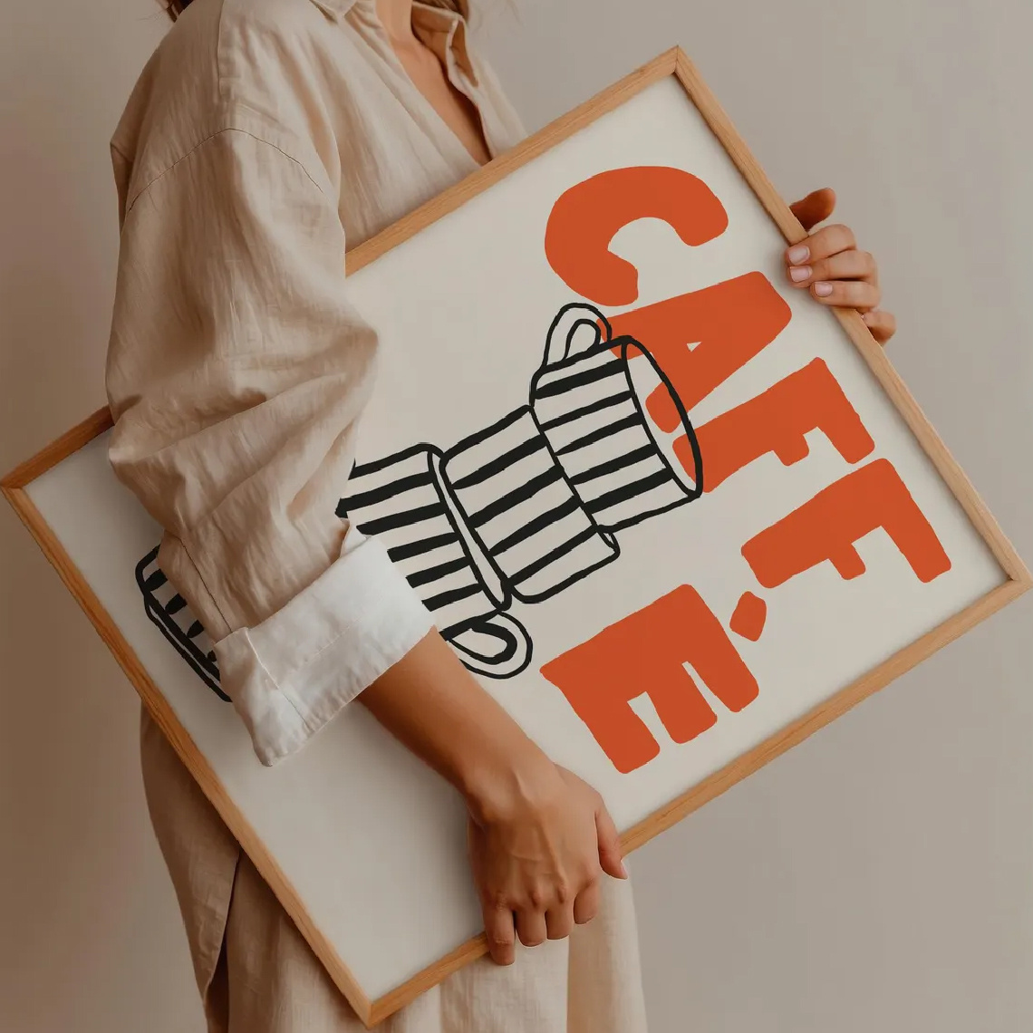 1/3 шт., итальянский кофейный  – обзор и цена Home Decor Orange
