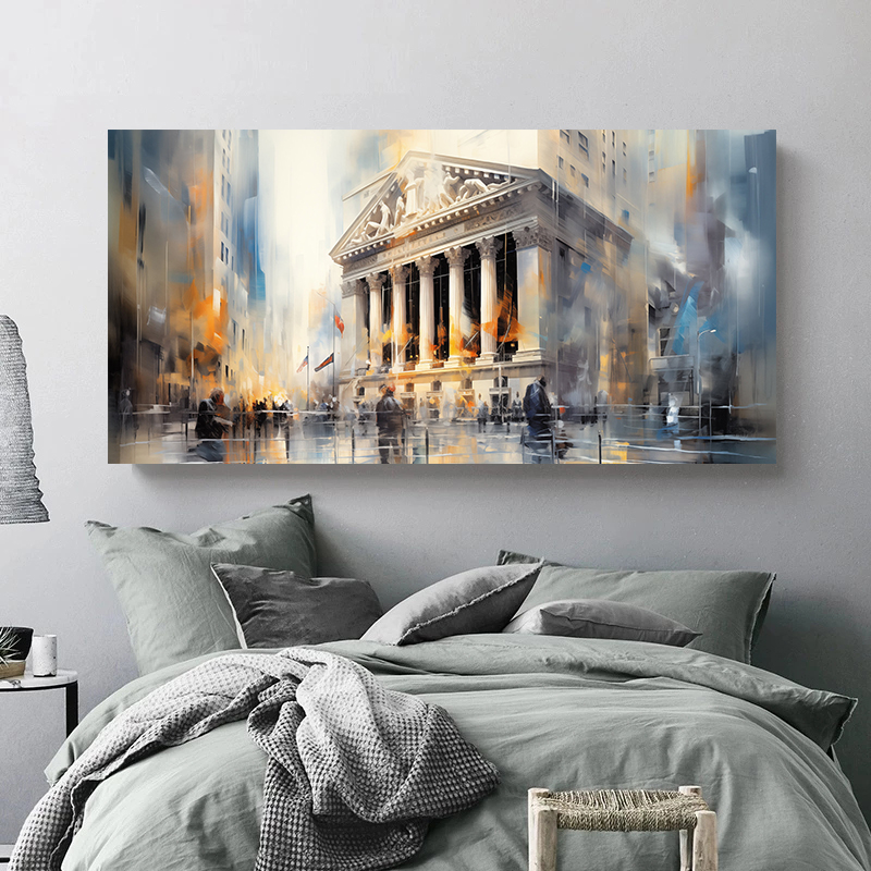 Абстрактная картина на холсте  – обзор и цена Home Decor Exchange