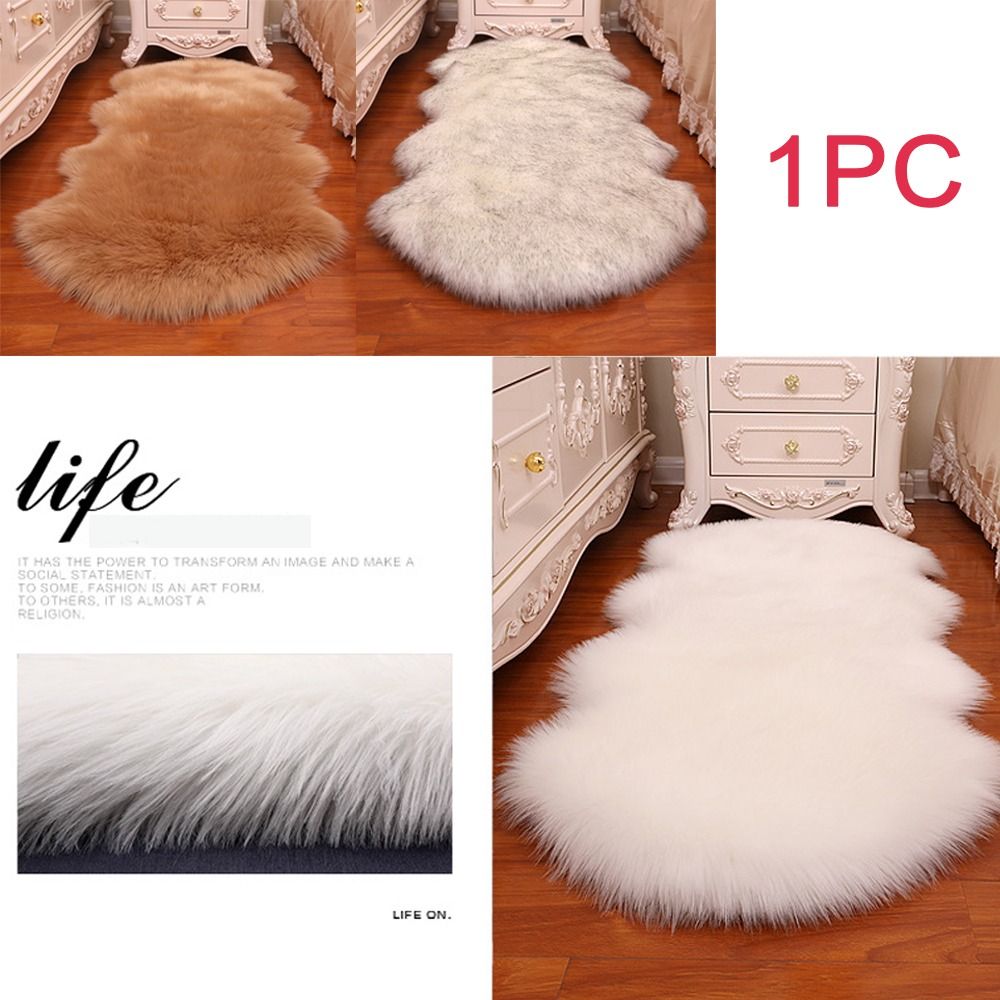 Нескользящие пушистые лохматые – обзор и цена Cowhide Rug Faux