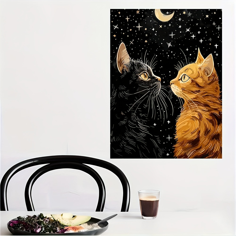 Яркий черный кот и оранжевый к – обзор и цена Home Decor Orange
