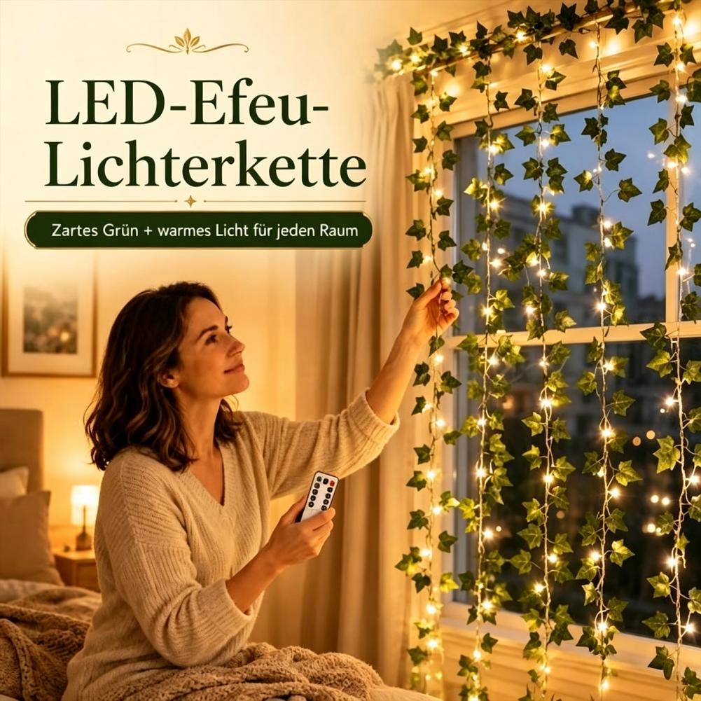 Искусственная гирлянда из плющ – обзор и цена Fairy Lights Bedroom