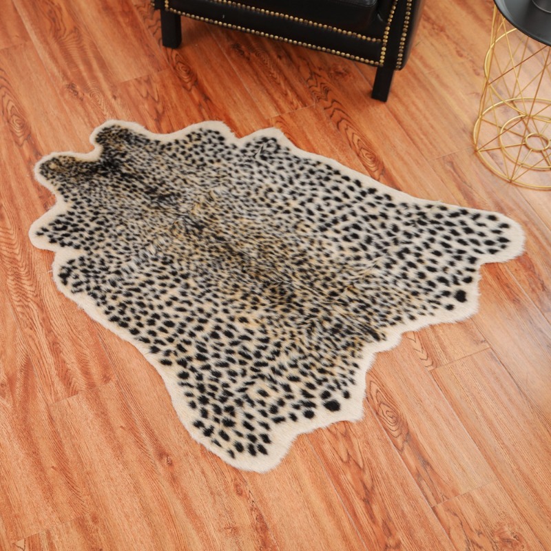 Ковер с леопардовым и коровьим – обзор и цена Cowhide Rug Faux