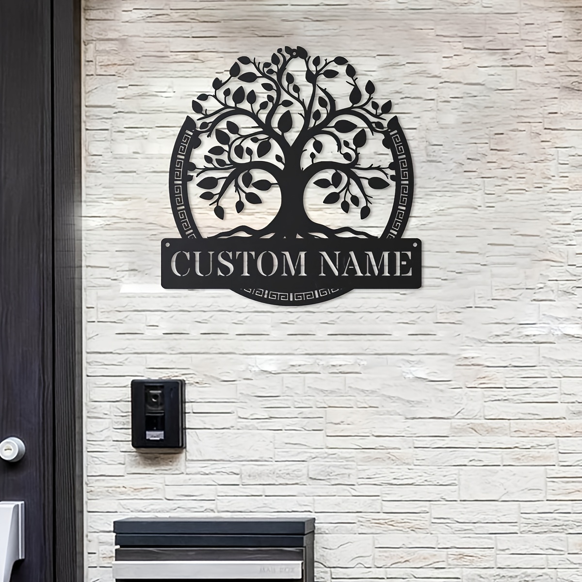 Металлическое настенное панно  – обзор и цена Home Decor Tree