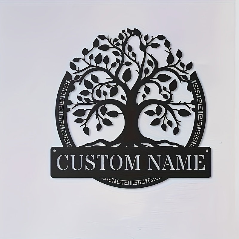 Металлическое настенное панно  – обзор и цена Home Decor Tree