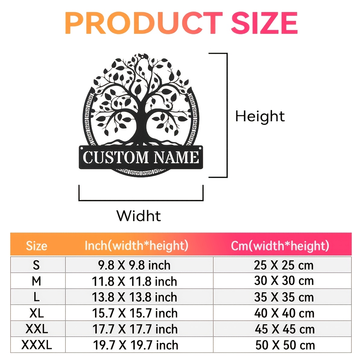 Металлическое настенное панно  – обзор и цена Home Decor Tree