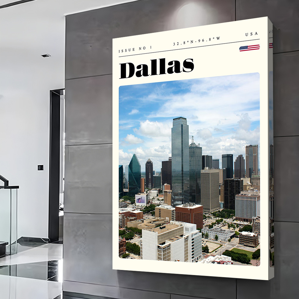 Даллас Техас путешествия печат – обзор и цена Home Decor Dallas