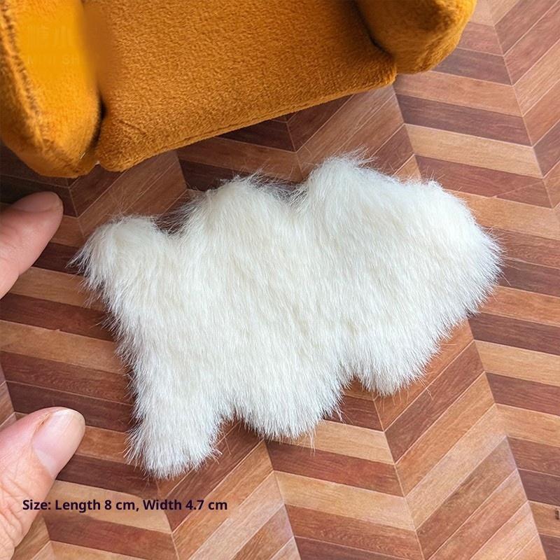 1/12 кукольный домик, плюшевый – обзор и цена Cowhide Rug Faux