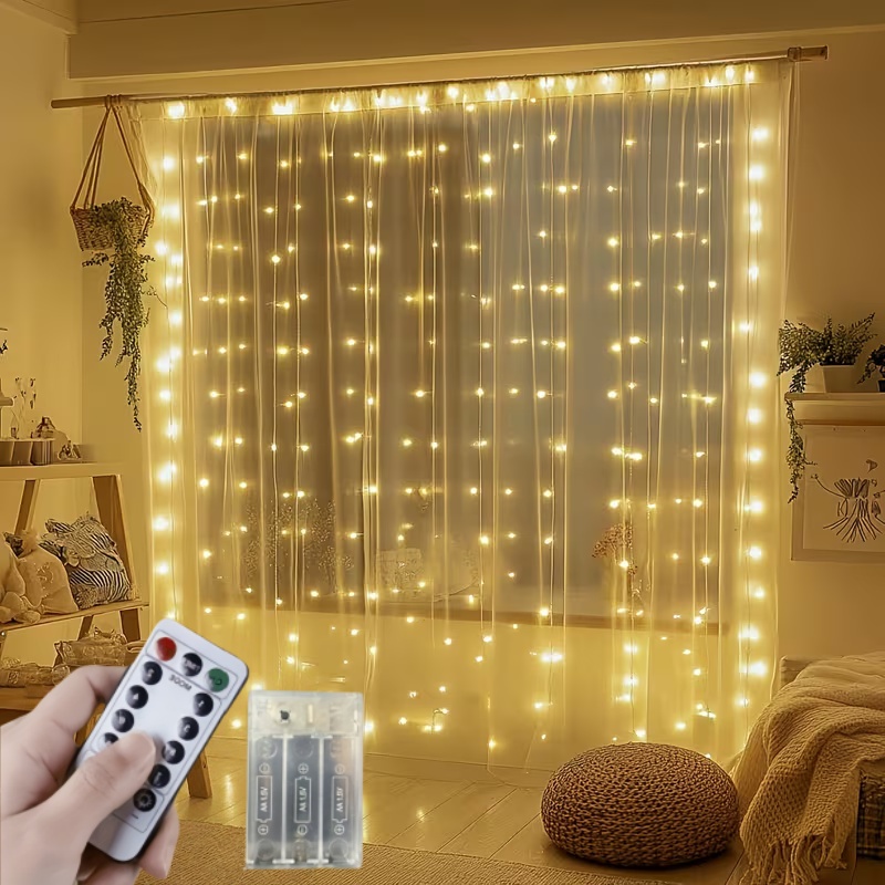 Светодиодная гирлянда-кольцо 3 – обзор и цена Fairy Lights Bedroom