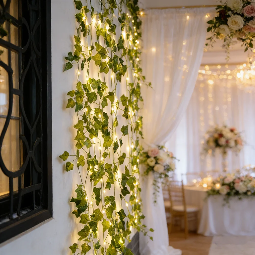 Светодиодная гирлянда для свад – обзор и цена Fairy Lights Bedroom