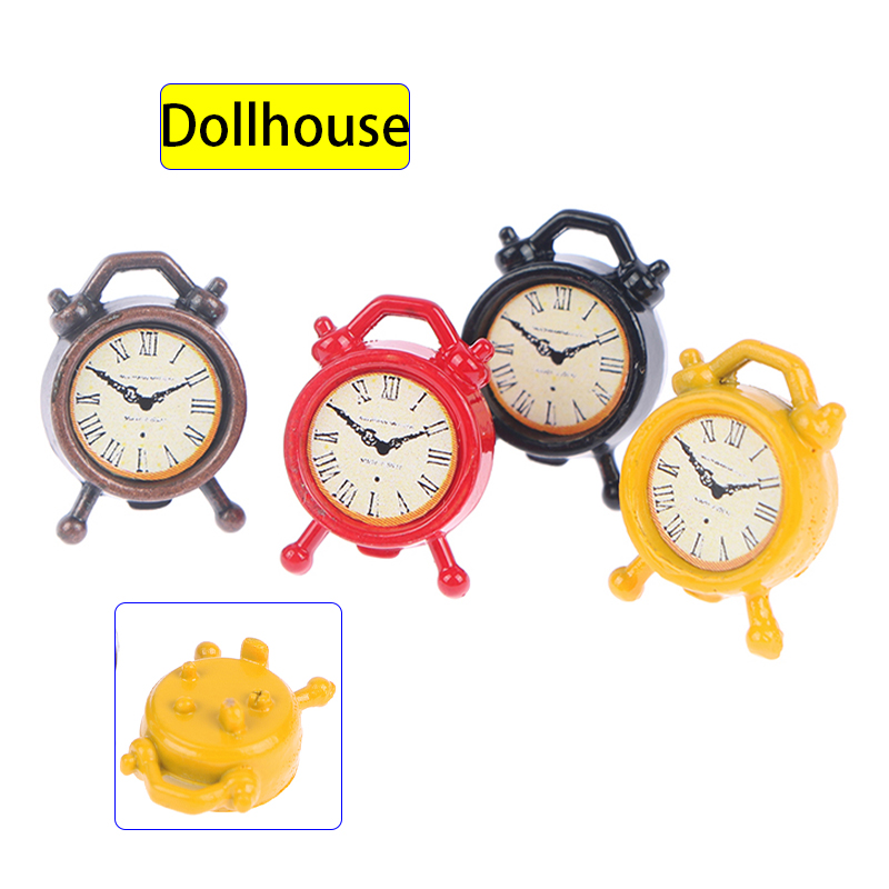 1 шт., масштаб 1:12, будильник – обзор и цена Home Decor Furniture