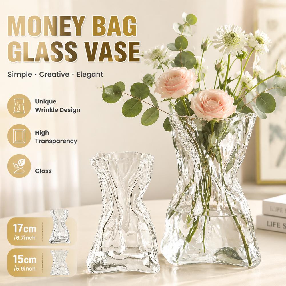 Креативная складная ваза-кошел – обзор и цена Terrarium Glass Bottle