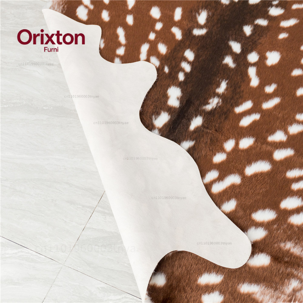 Модные ковры с принтом под оле – обзор и цена Cowhide Rug Faux