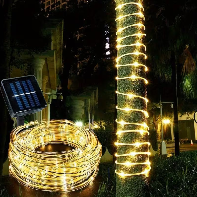 Водонепроницаемые солнечные ги – обзор и цена Rope Light Decoration