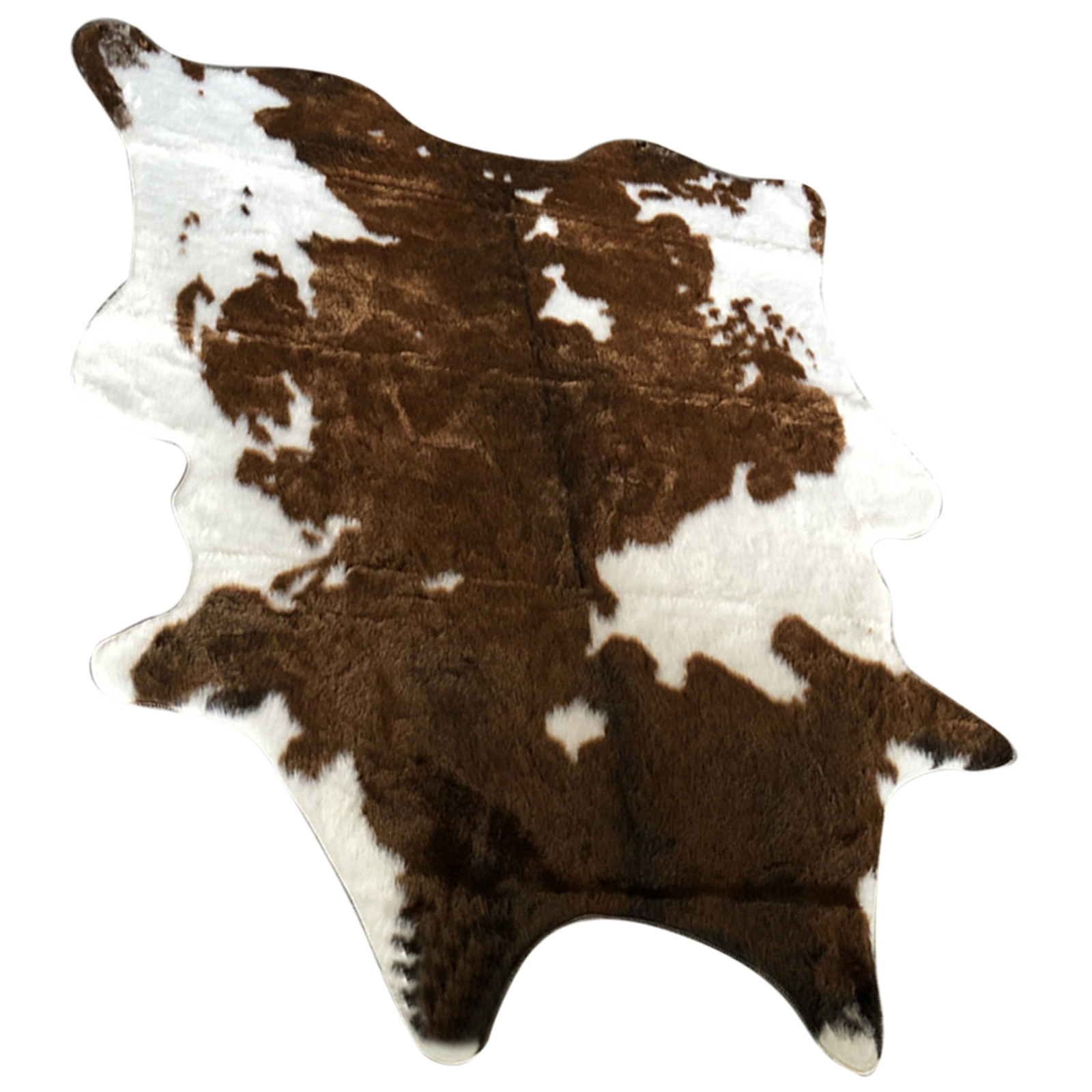 Ковер из искусственной кожи с  – обзор и цена Cowhide Rug Faux