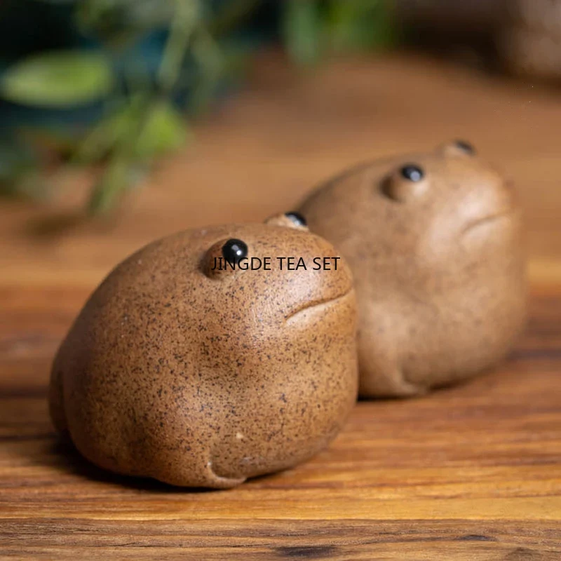 5 см Lucky Frog Tea Pet Zen Ча – обзор и цена Home Decor Zen Style
