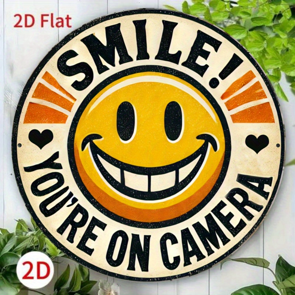 Деревянная 2D-табличка «Улыбай – обзор и цена Home Decor Emoji