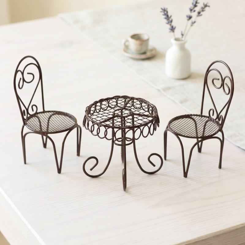 1/3 шт. Миниатюрная железная м – обзор и цена Home Decor Furniture