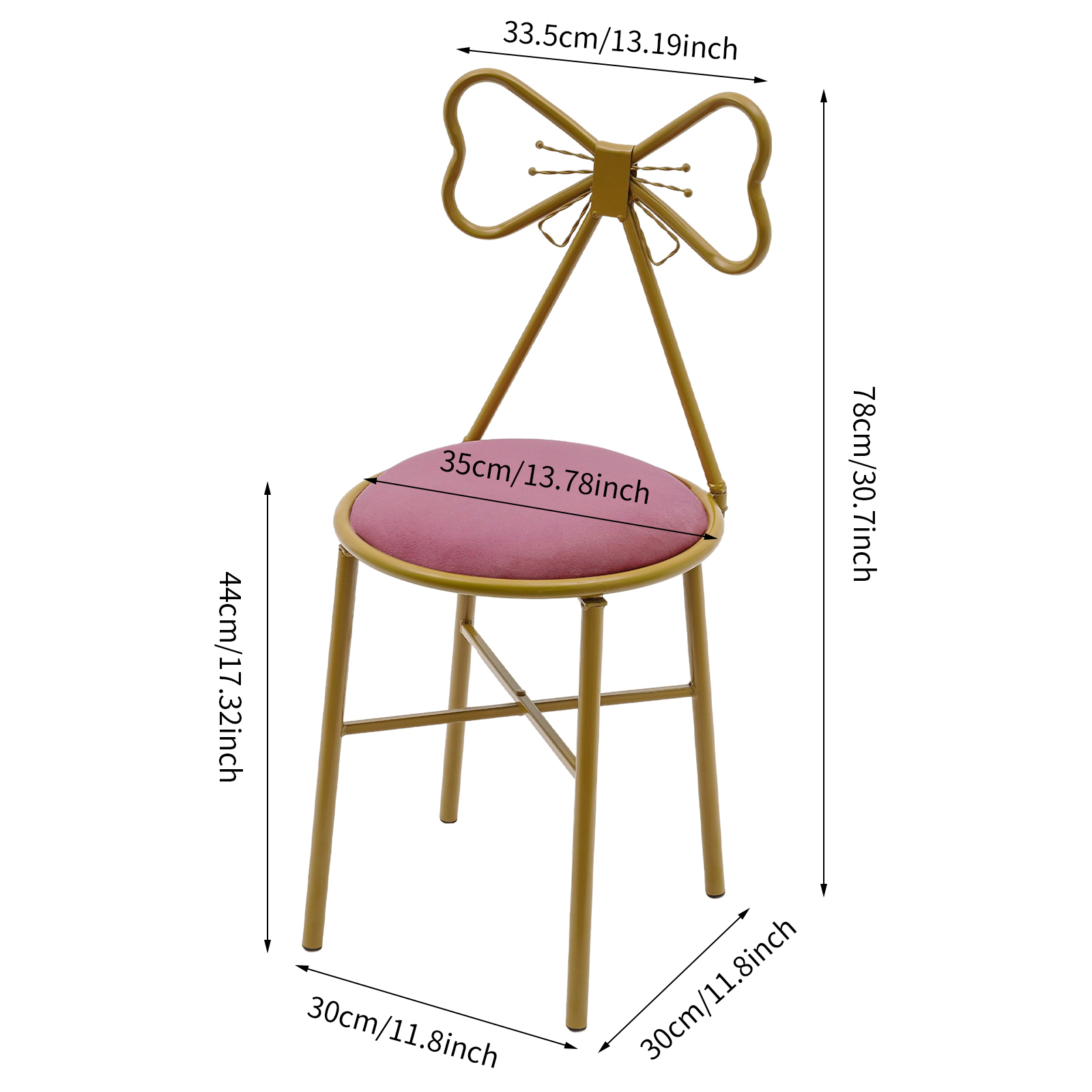 Розовый стул для макияжа с под – обзор и цена Home Decor Furniture