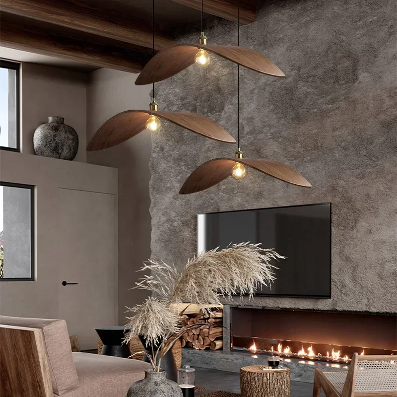 Современные люстры из ореховог – обзор и цена Home Decor Zen Style
