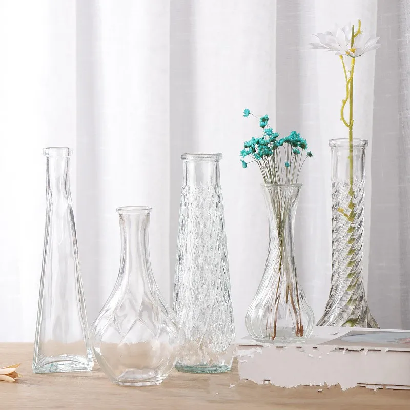 Простая ваза с нитками, тонкая – обзор и цена Terrarium Glass Bottle