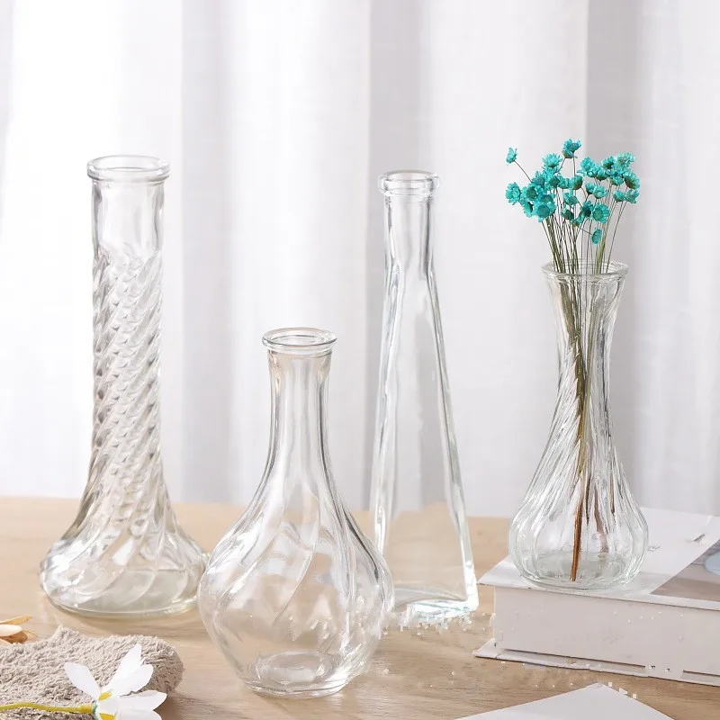 Простая ваза с нитками, тонкая – обзор и цена Terrarium Glass Bottle