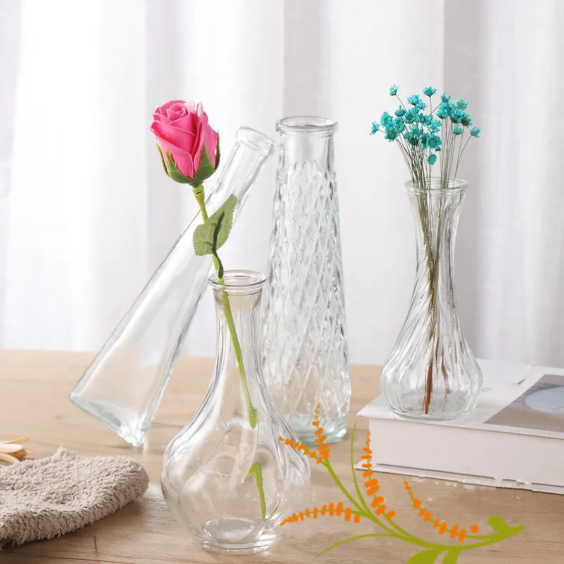 Простая ваза с нитками, тонкая – обзор и цена Terrarium Glass Bottle
