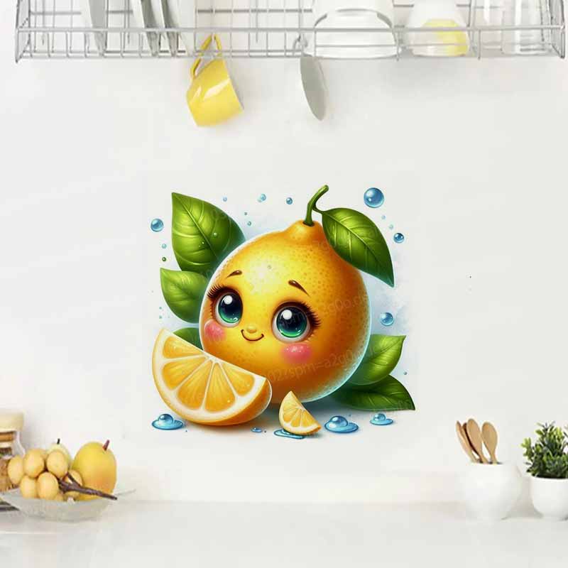 Милые наклейки-эмодзи с фрукта – обзор и цена Home Decor Emoji